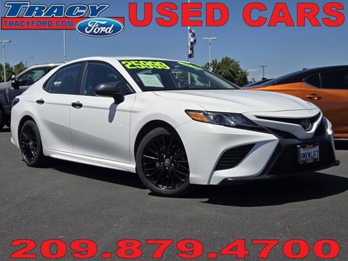 White 2020 Toyota Camry