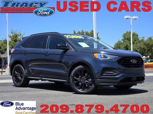 STONE BLUE METALLIC 2024 Ford Edge SE