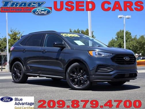 STONE BLUE METALLIC 2024 Ford Edge SE