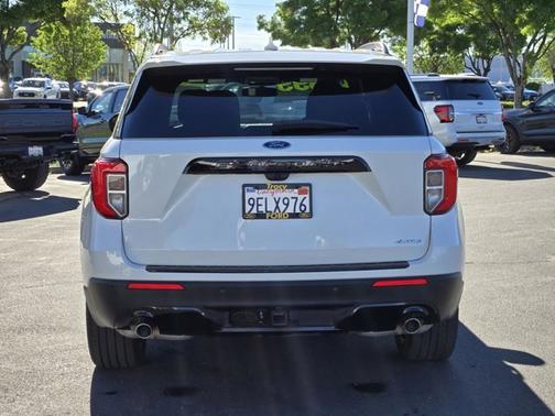 STAR WHITE MET TRI-COAT 2023 Ford Explorer ST-LINE