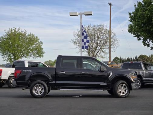 AGATE BLACK METALLIC 2024 Ford F-150 XLT