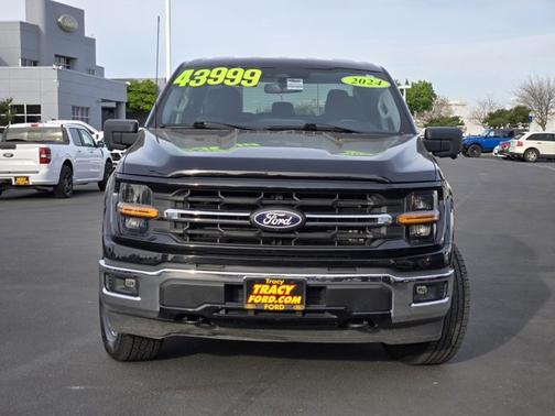 AGATE BLACK METALLIC 2024 Ford F-150 XLT