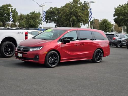 Red 2026 Honda Odyssey SPORT-L