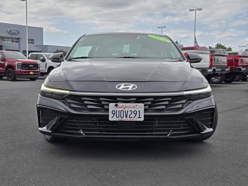 Black 2025 Hyundai ELANTRA LIMITED