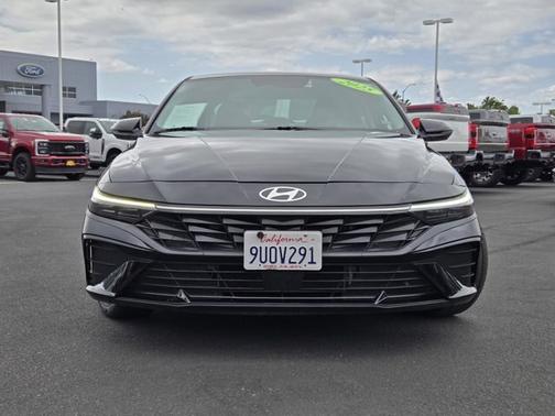 Black 2025 Hyundai ELANTRA LIMITED