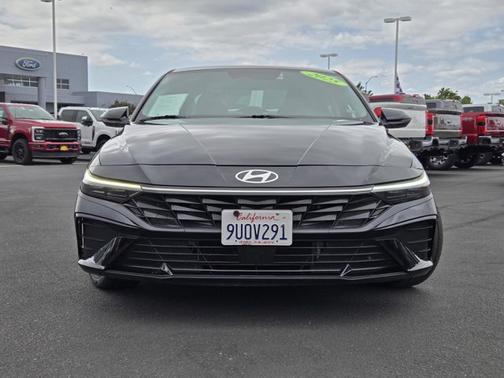 Black 2025 Hyundai ELANTRA LIMITED