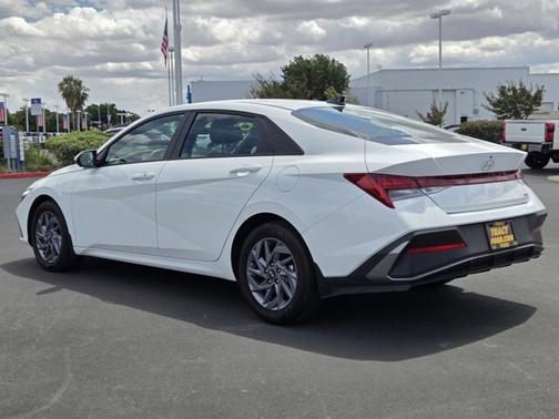 White 2025 Hyundai ELANTRA BLUE