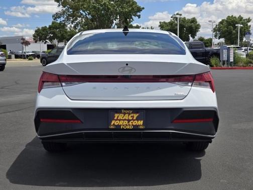 White 2025 Hyundai ELANTRA BLUE