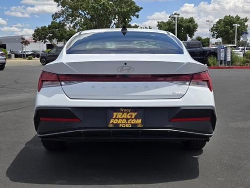 White 2025 Hyundai ELANTRA BLUE