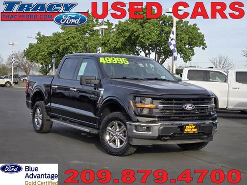 AGATE BLACK METALLIC 2025 Ford F-150 XLT