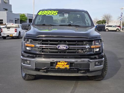 AGATE BLACK METALLIC 2025 Ford F-150 XLT