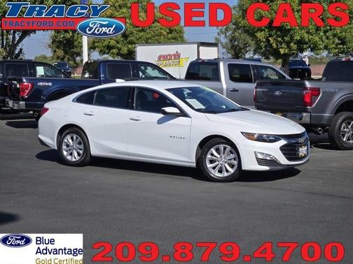 Summit White 2025 Chevrolet Malibu LT W/1LT