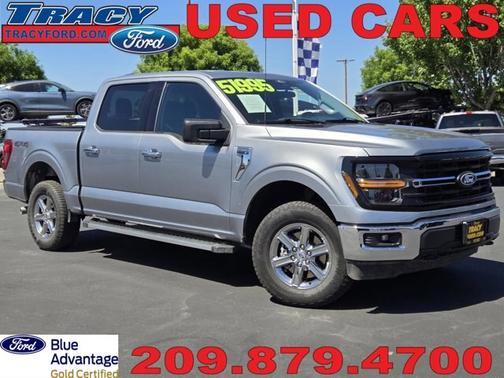 ICONIC SILVER METALLIC 2025 Ford F-150 XLT