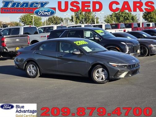 Amazon Gray 2025 Hyundai ELANTRA SE