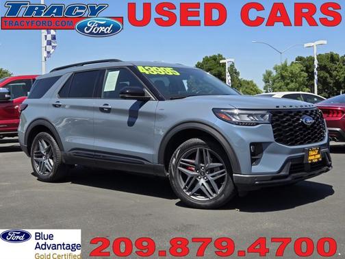 VAPOR BLUE 2025 Ford Explorer ST-LINE