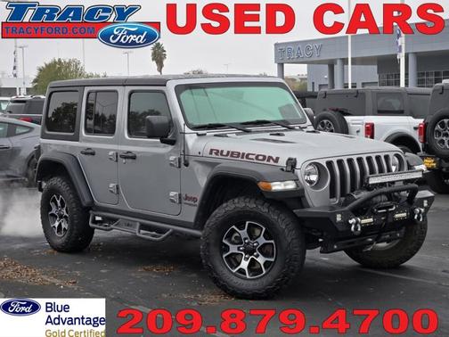 Billet Silver Clearcoat Metallic 2021 Jeep Wrangler Unlimited RUBICON SUV