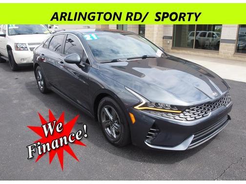Gravity Gray 2021 Kia K5 LXS