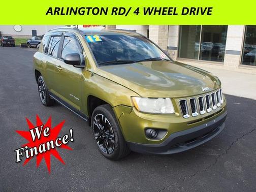 Rescue Green Metallic 2012 Jeep Compass Latitude