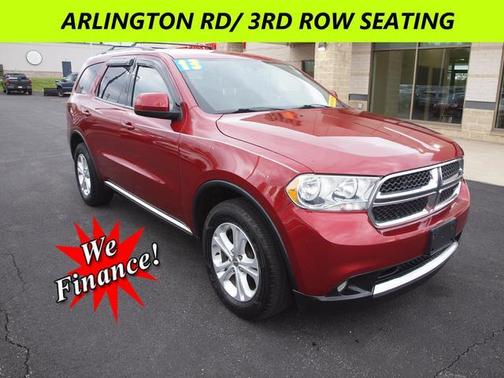 Deep Cherry Red Crystal Pearl 2013 Dodge Durango SXT