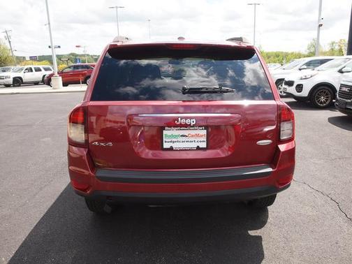 Deep Cherry Red Crystal Pearlcoat 2014 Jeep Compass Latitude