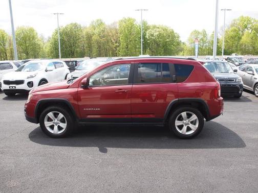 Deep Cherry Red Crystal Pearlcoat 2014 Jeep Compass Latitude