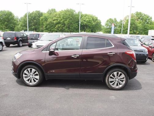 Winterberry Red Metallic 2017 Buick Encore Preferred