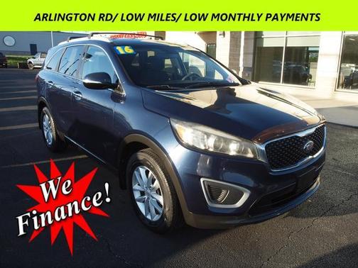 Blaze Blue 2016 Kia Sorento LX