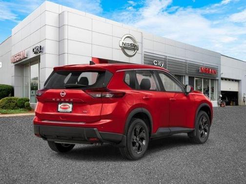 Scarlet Ember Tintcoat 2026 Nissan Rogue SV
