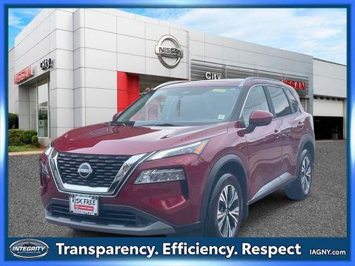 Scarlet Ember Tintcoat 2023 Nissan Rogue SV