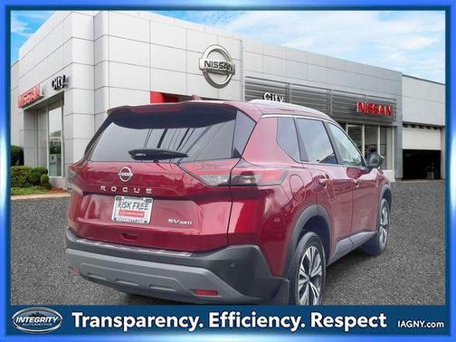 Scarlet Ember Tintcoat 2023 Nissan Rogue SV