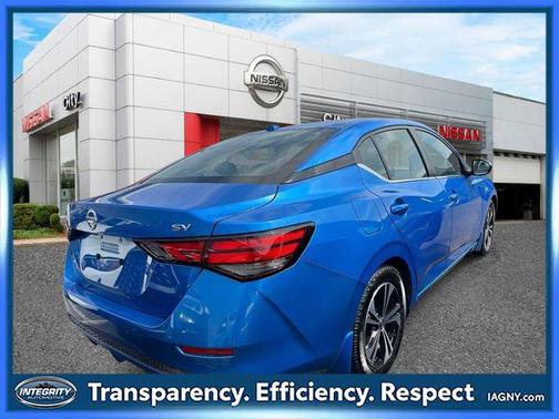 Electric Blue Metallic 2022 Nissan Sentra SV