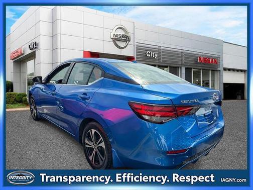 Electric Blue Metallic 2022 Nissan Sentra SV