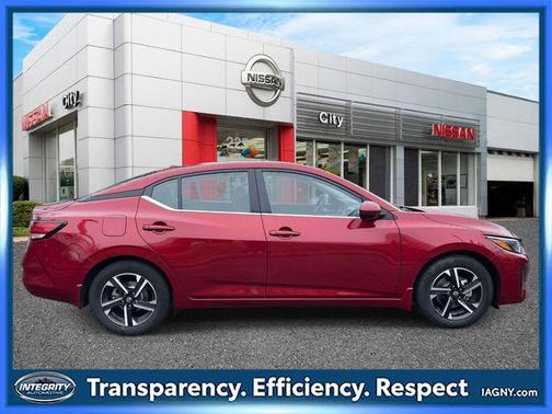 Scarlet Ember Tintcoat 2025 Nissan Sentra SV