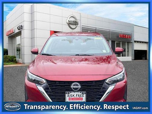 Scarlet Ember Tintcoat 2025 Nissan Sentra SV