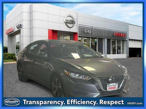 Gun Metallic 2023 Nissan Sentra SV