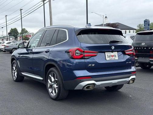Phytonic Blue Metallic 2023 BMW X3 xDrive30i