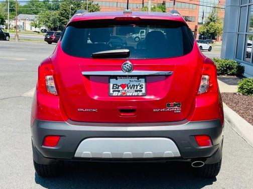 Winterberry Red Metallic 2016 Buick Encore Leather