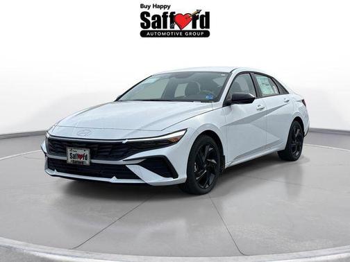 Serenity White 2026 Hyundai ELANTRA Sport