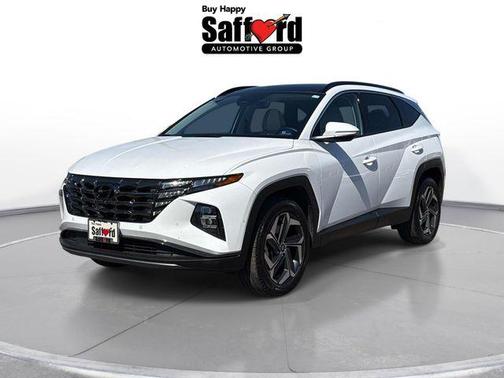 Serenity White Pearl 2023 Hyundai TUCSON Limited