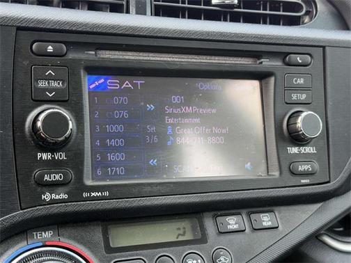 2014 Toyota Prius c Three