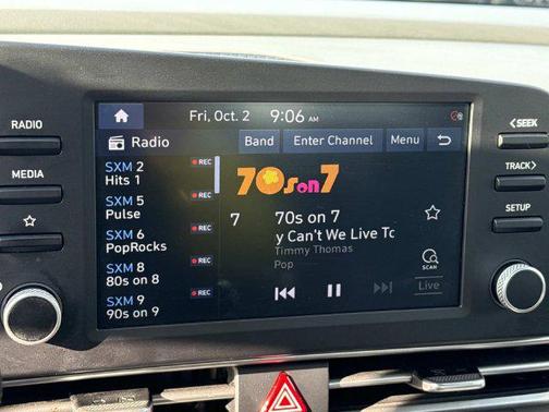 Calypso Red 2021 Hyundai ELANTRA SEL