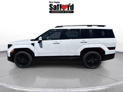 Serenity White 2026 Hyundai SANTA FE HEV Calligraphy