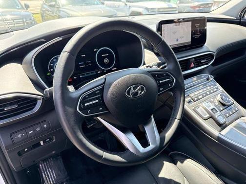 Serenity White Pearl 2023 Hyundai Santa Fe Plug-In Hybrid Limited