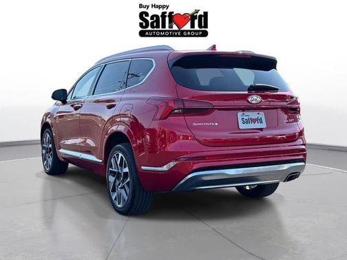 Calypso Red 2022 Hyundai SANTA FE Calligraphy