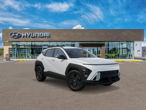 Atlas White 2027 Hyundai KONA SEL Sport