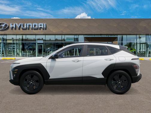 Atlas White 2027 Hyundai KONA SEL Sport