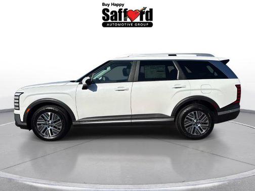 Creamy White Pearl 2027 Hyundai SANTA FE HEV SEL Premium