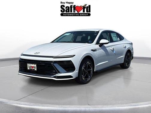 Serenity White 2026 Hyundai SONATA SEL