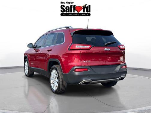 Deep Cherry Red Crystal Pearlcoat 2016 Jeep Cherokee Limited