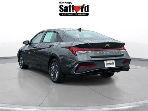 Amazon Gray 2025 Hyundai ELANTRA HEV Blue